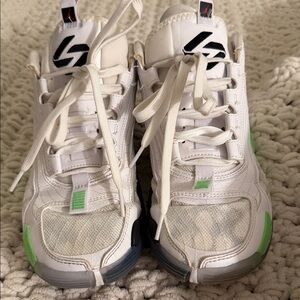 Jordan White Black Green Men's Sneakers